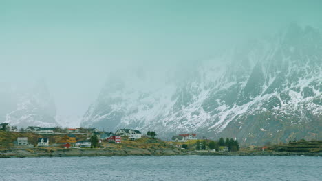 Casas-En-Lofoten,-Noruega-Casas-En-Lofoten,-Noruega