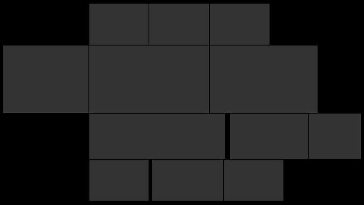 Arranging many geometric shapes in harmony - Abstract Squares background - Glowing Blocks Loop with particles - Abstract Blocks Background - Abstract background slow motion glowing animation of blocks.