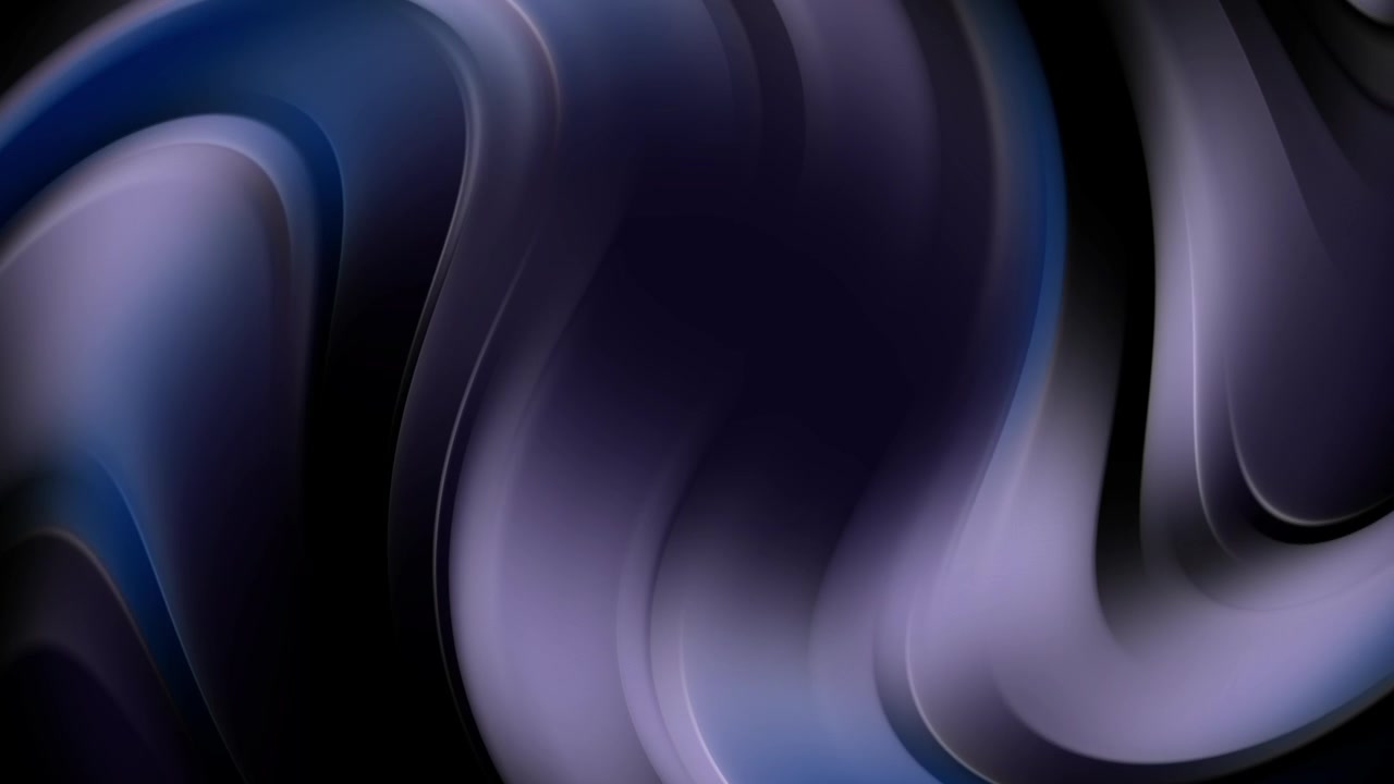 Animated Abstract Background with Flowing Blue and Purple Waves