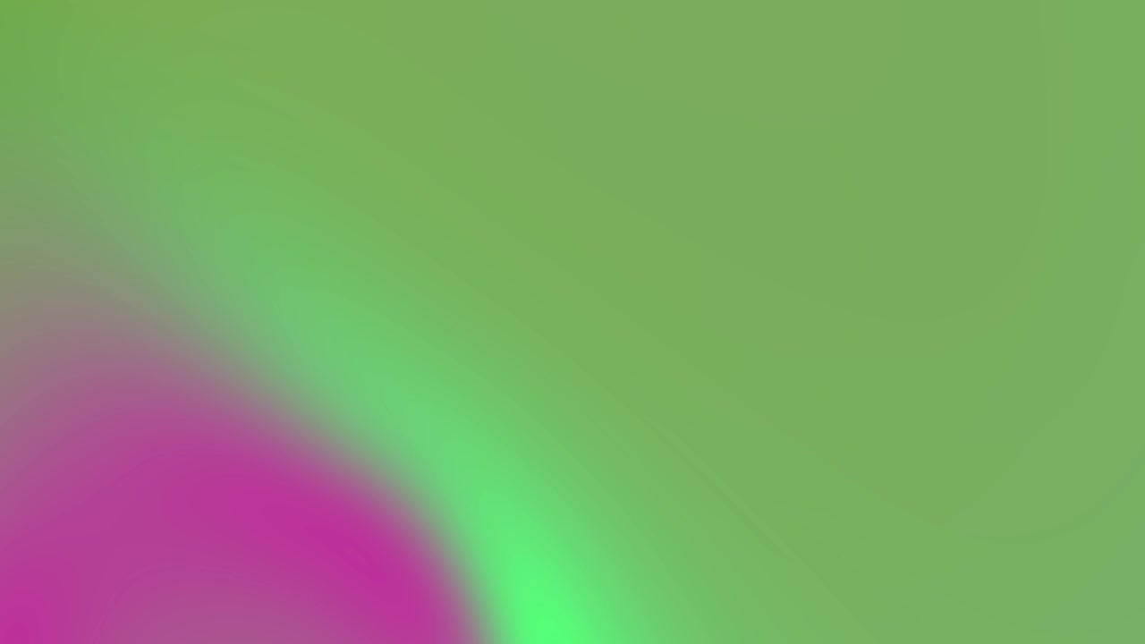 Smooth Flowing Abstract Green and Magenta Gradient Background