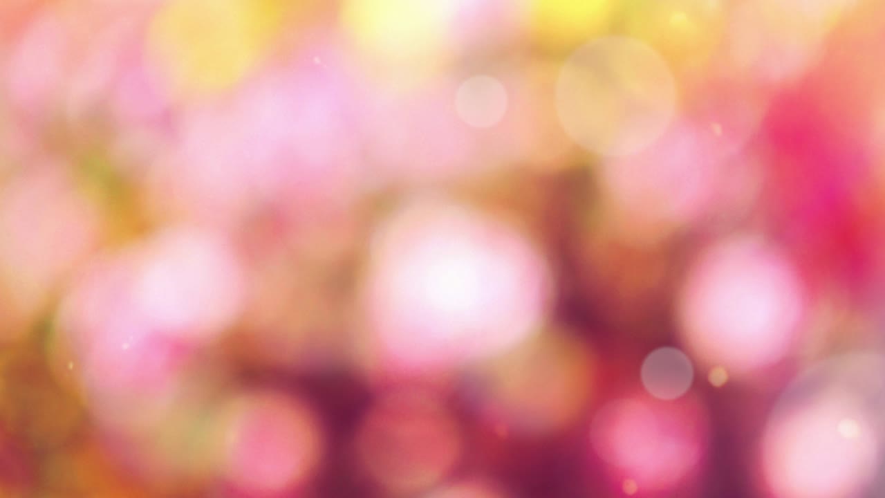 Abstract spring background with bokeh