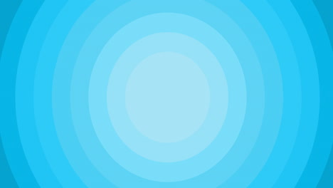 animación de múltiples círculos azules con fondo de espacio de copia