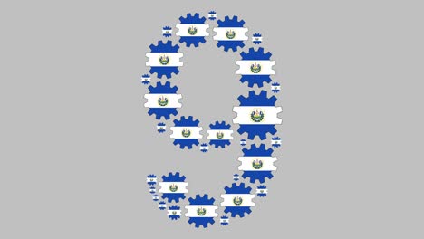 el salvadoreño número nueve.