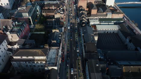 maccurtain street cork city ireland aerial view 4k part 5