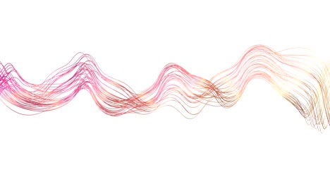 4k líneas onduladas abstractas.