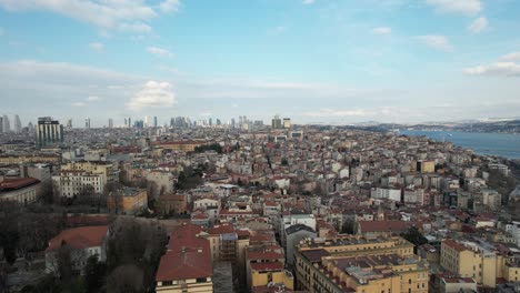 Luftaufnahme-Von-Beyoglu,-Istanbul