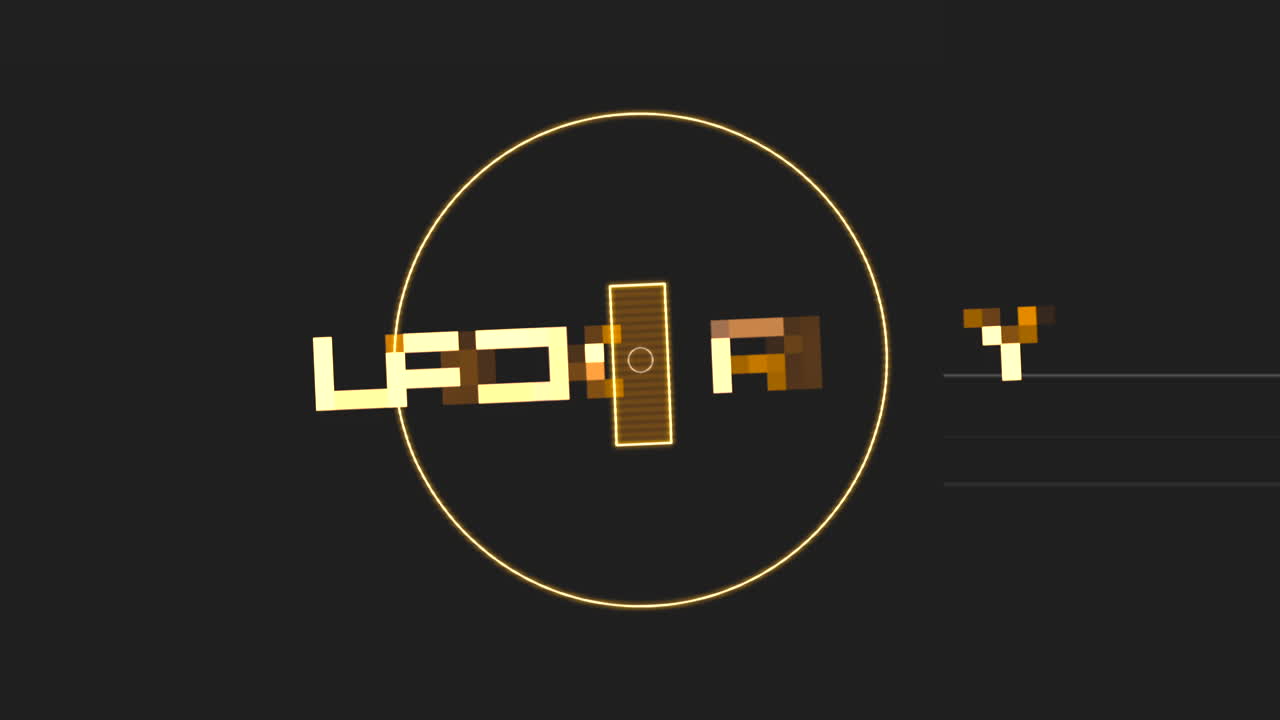 viernes negro con elementos hud en espacio negro