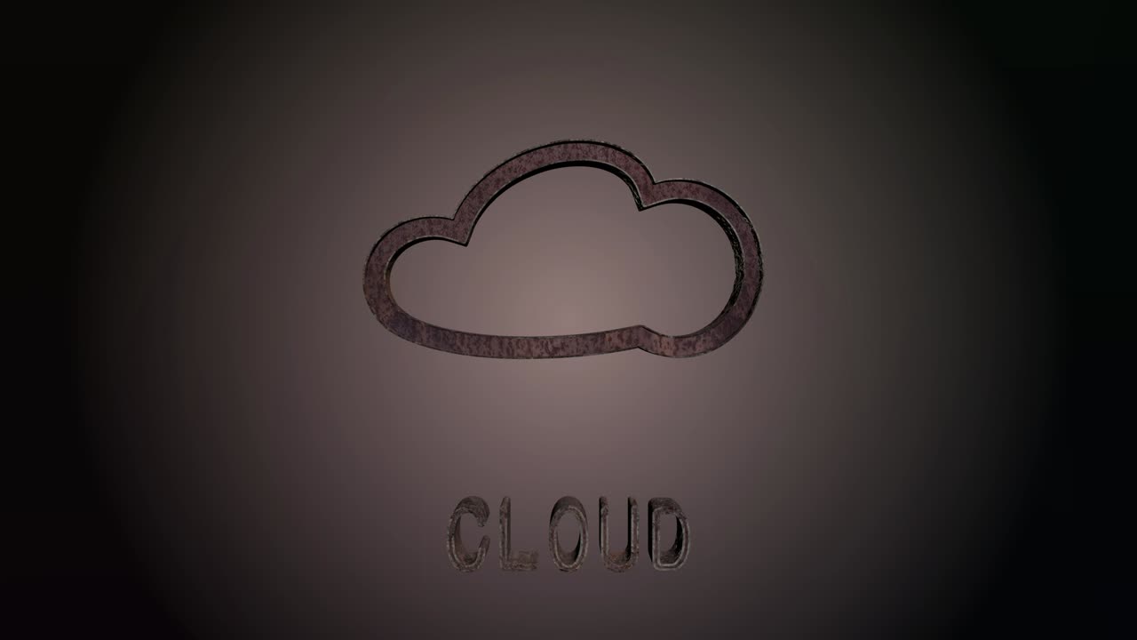 Network - Blue Chrome Looping Concept