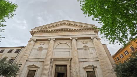 chiesa di san nicolò all'arena: historic church in verona, italy