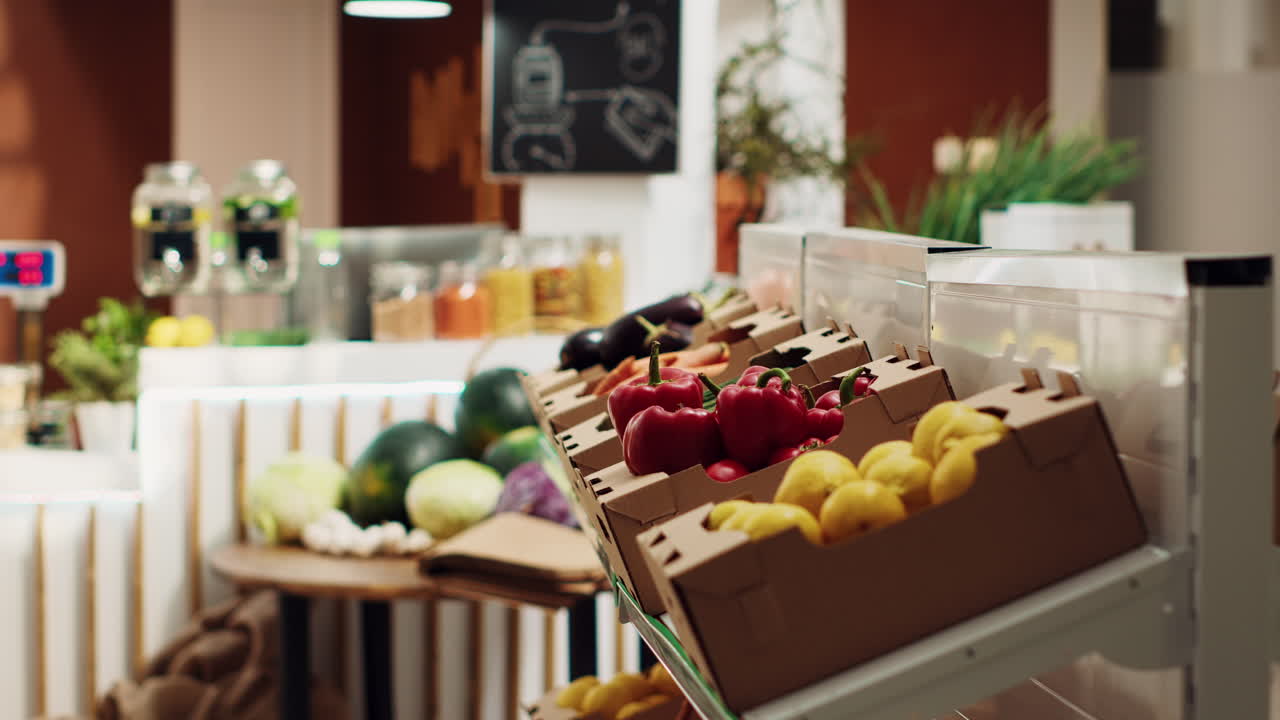 낮은 탄소 발자국 지역 슈퍼마켓