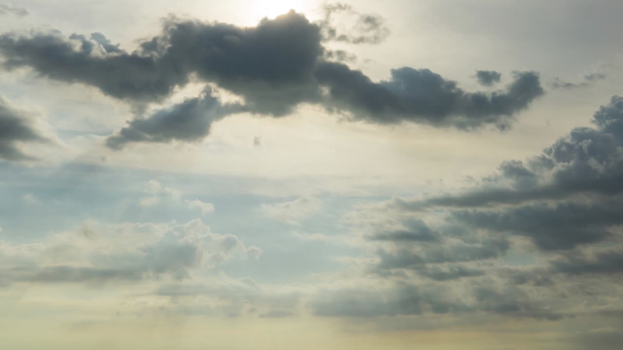 구름 시간 경과