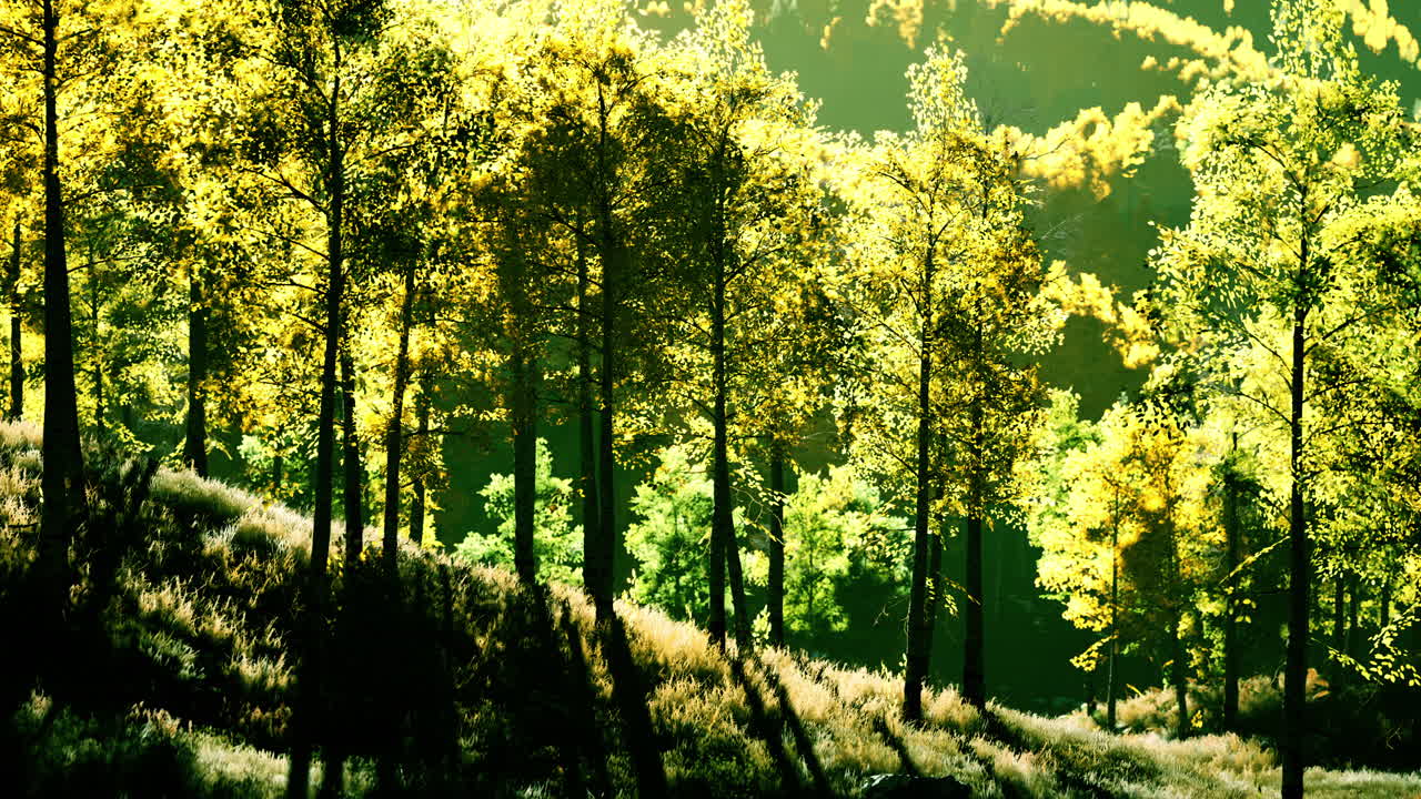 하늘에 오렌지색 구름과  ⁇ 빛으로 일몰