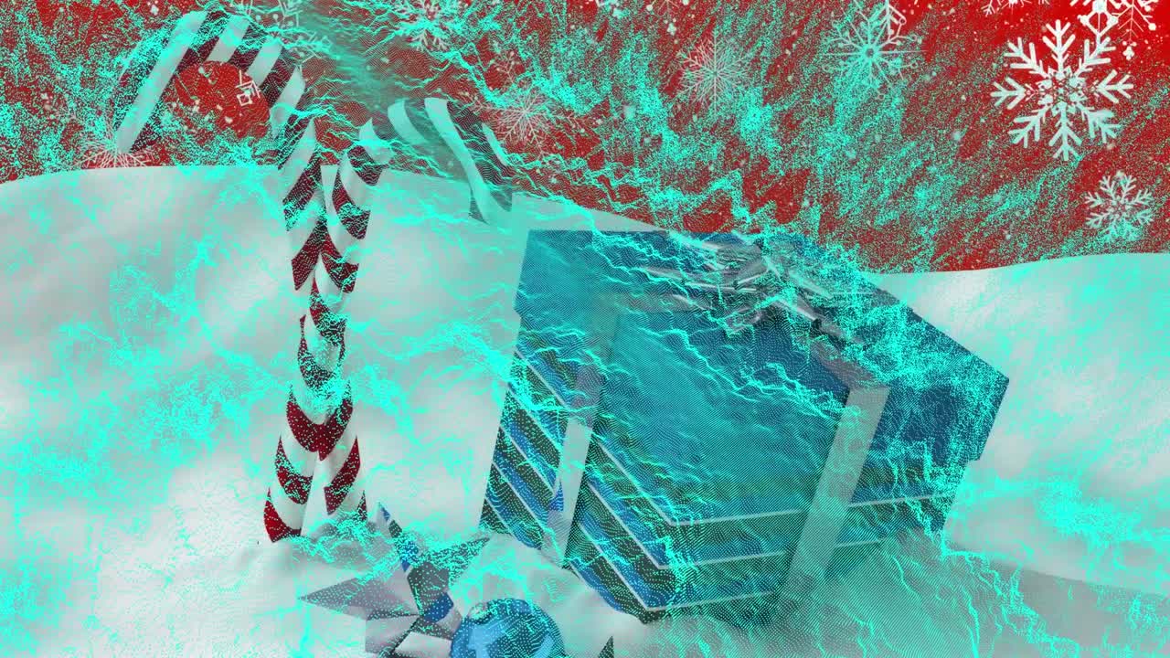 투명한 배경에 반 ⁇ 이는 초록색 디지털 메쉬의 애니메이션