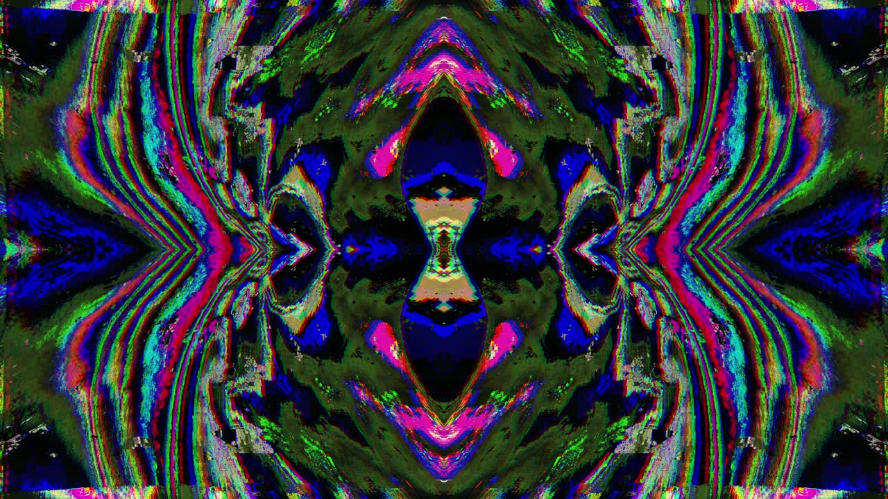 el fondo iridescente de la moda cyberpunk vintage multicolor es una demostración de fallo digital