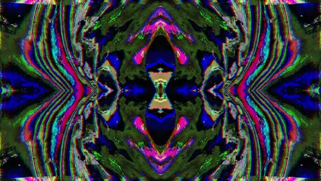 el fondo iridescente de la moda cyberpunk vintage multicolor es una demostración de fallo digital