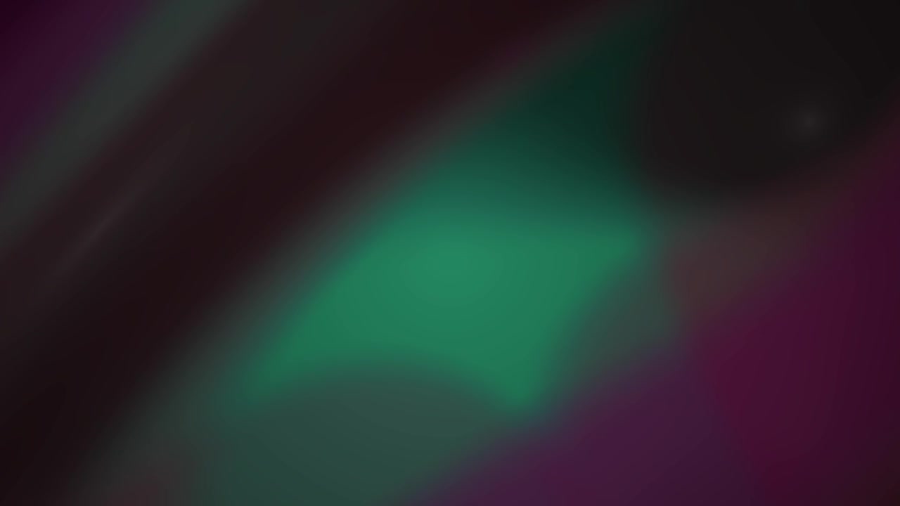 Abstract Dark Purple and Green Gradient Background