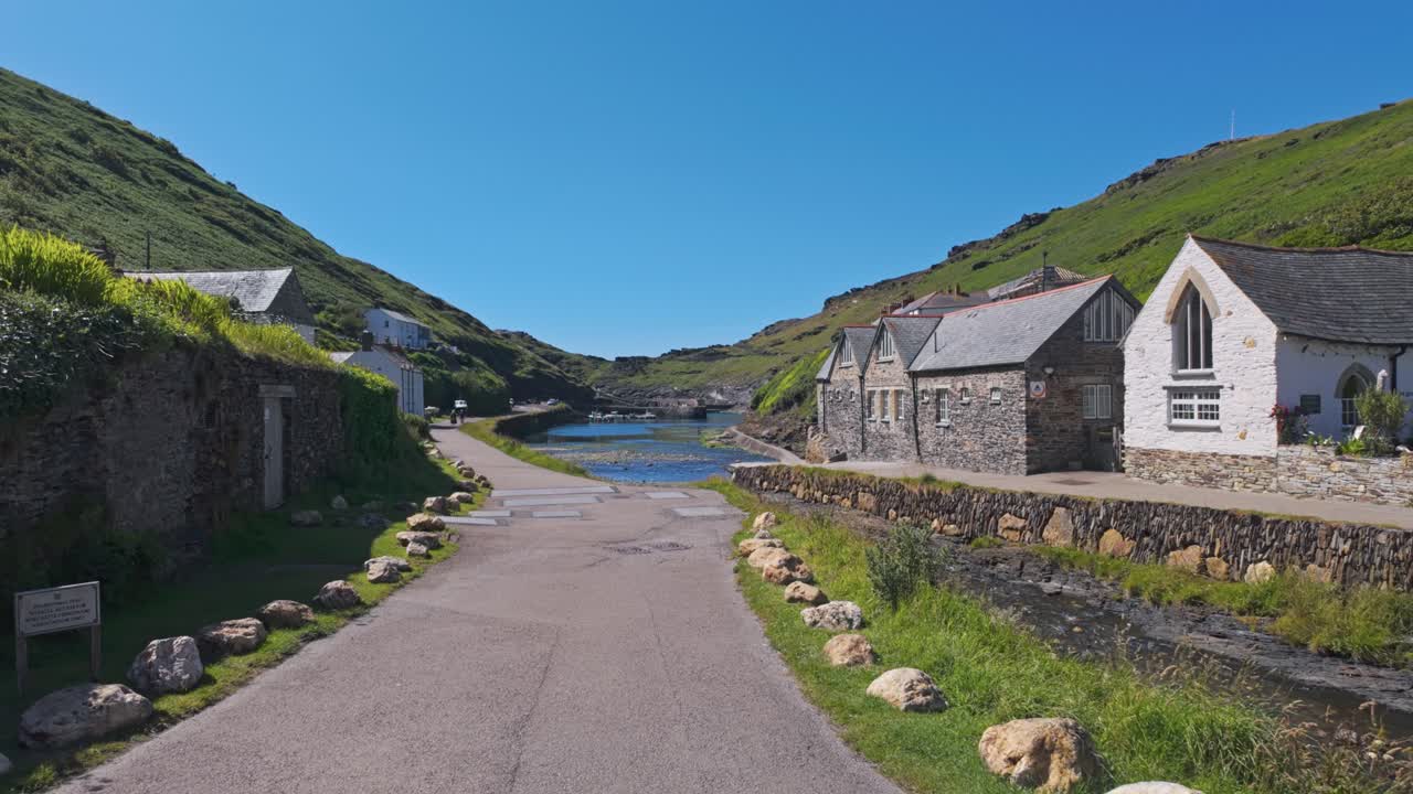 Valency River at Boscastle, Cornwall, UK