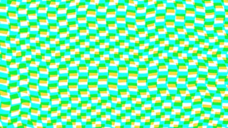 green and yellow fresh stop motion animation squares abstract geometric pattern motion background. seamless loop. video animation ultra hd 4k