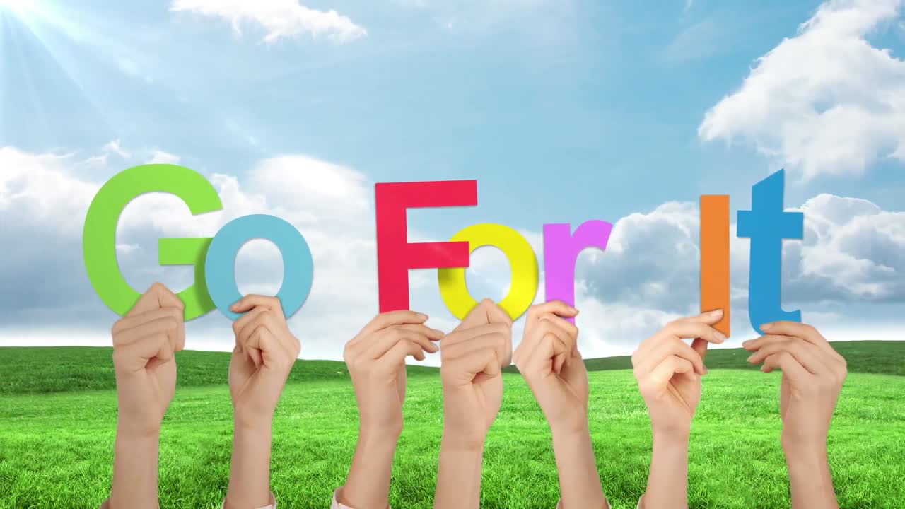 손을 들고 가세요.