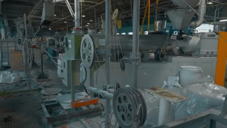 plastic production facility interior