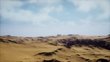 tormenta en el desierto de arena