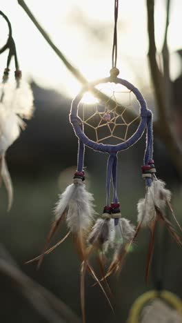 dreamcatchers with feathers