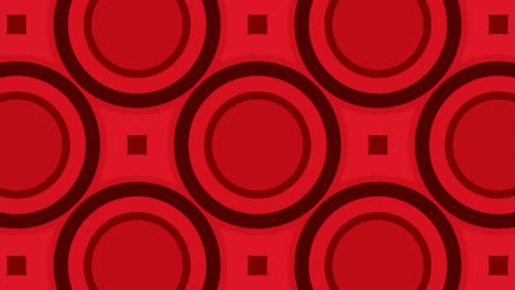 red and black geometric pattern