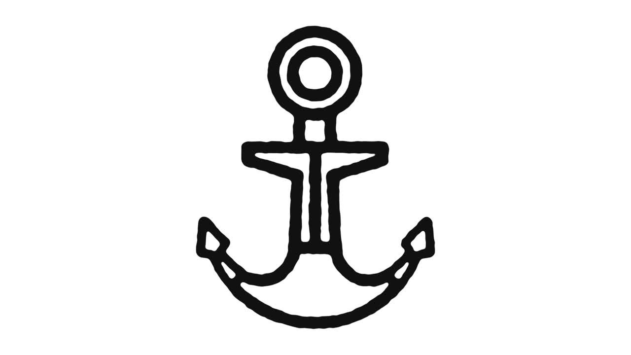 imágenes de animación de icono de anclaje y canal alfa