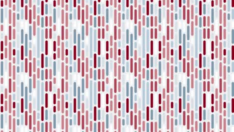 Background from red-blue stripes of different shades move in different directions / Loop