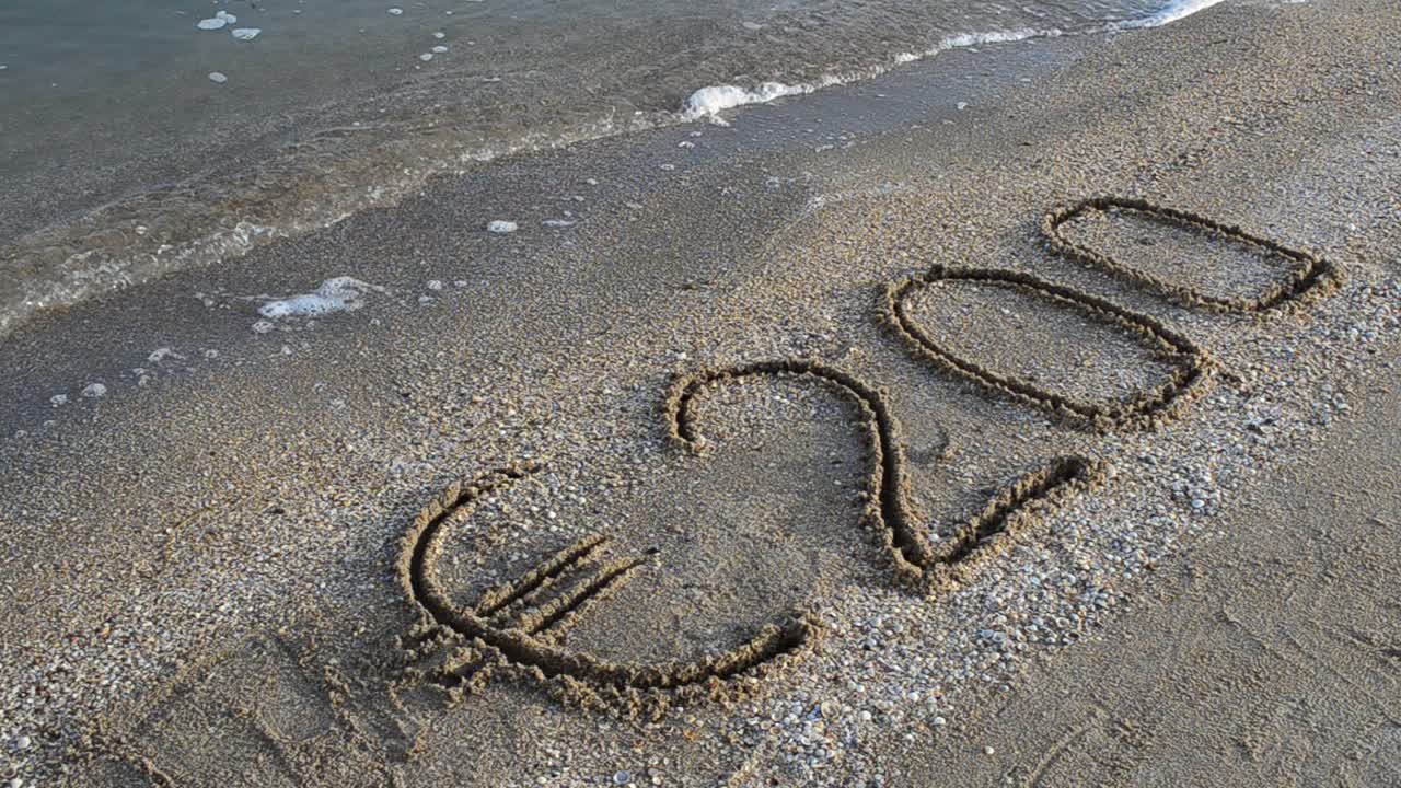 Inscription of 200 euros. Inscription on the beach
