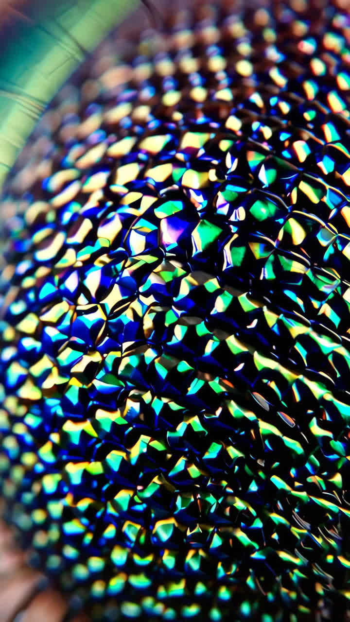 Close-up of an insect's eye