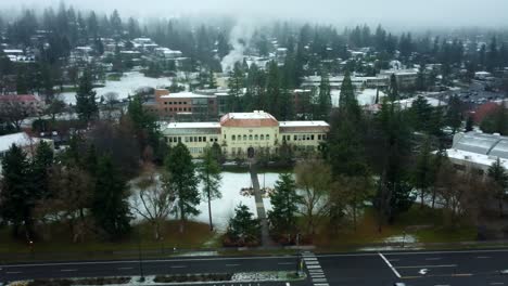 ashland, oregon, usa, winter 2023