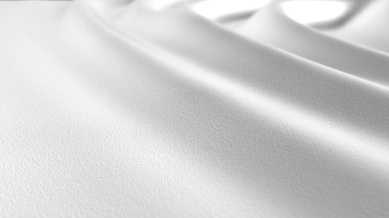 Textura de seda branca premium com ondas fluidas