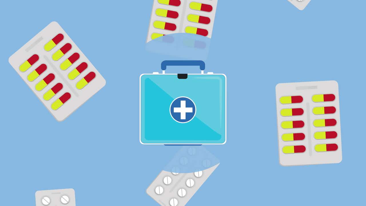 응급 처치 키트 및 약물