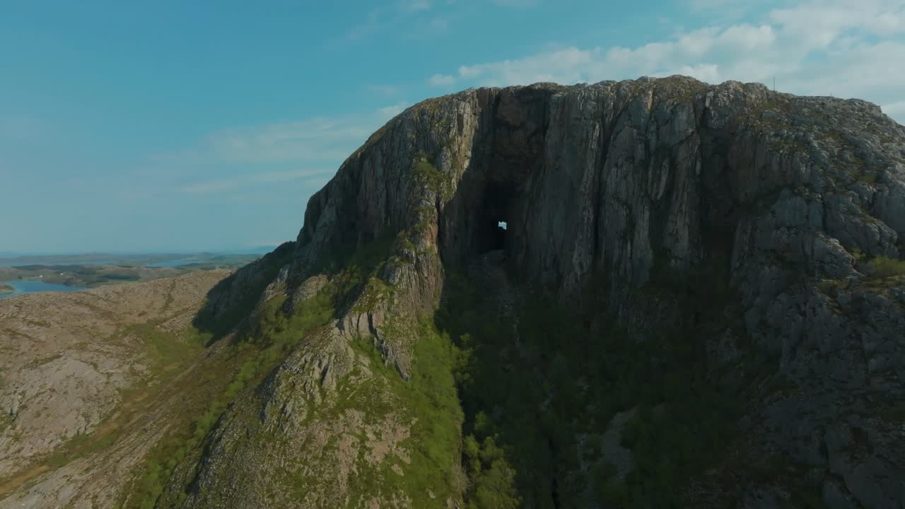 Torghatten, in NorwayIn the north of Helgeland