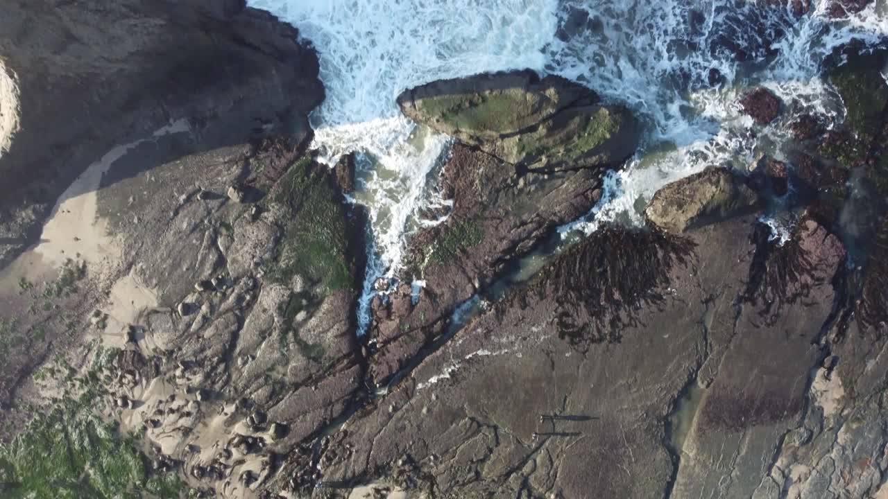 vista de la playa de martin desde el punto de vista de un pájaro