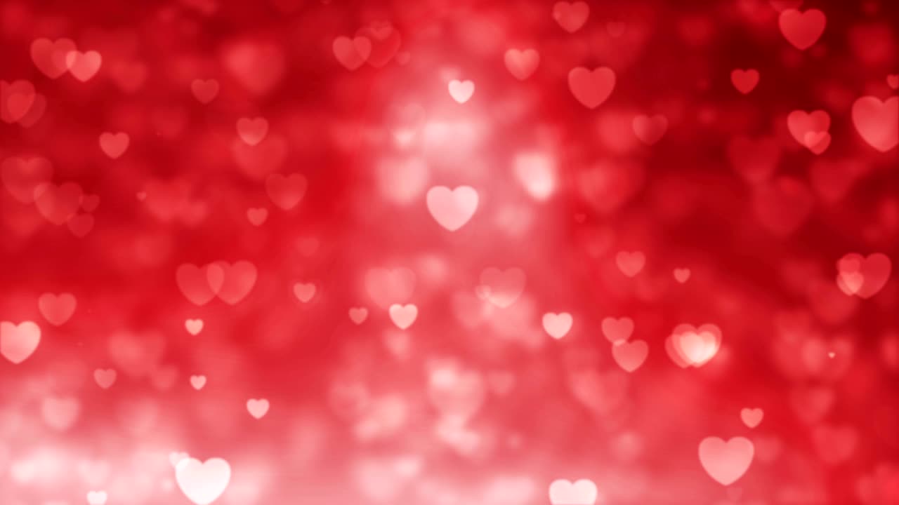 abstracto corazones rosados de san valentín fondo -4k