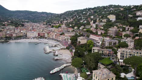 charming coastal town of santa margherita ligure on ligurian sea