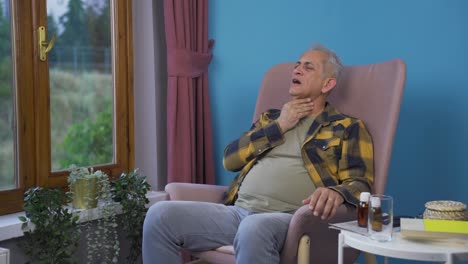 dolor de garganta.