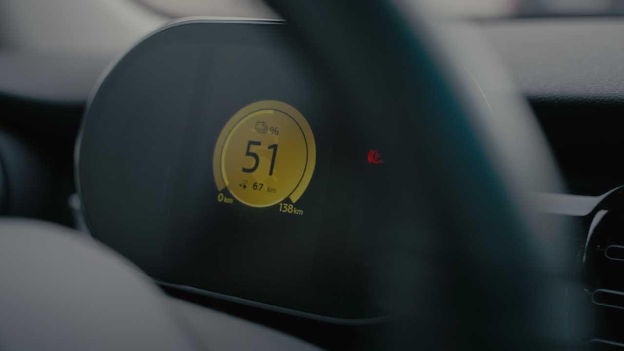 자동차 대시보드 디스플레이