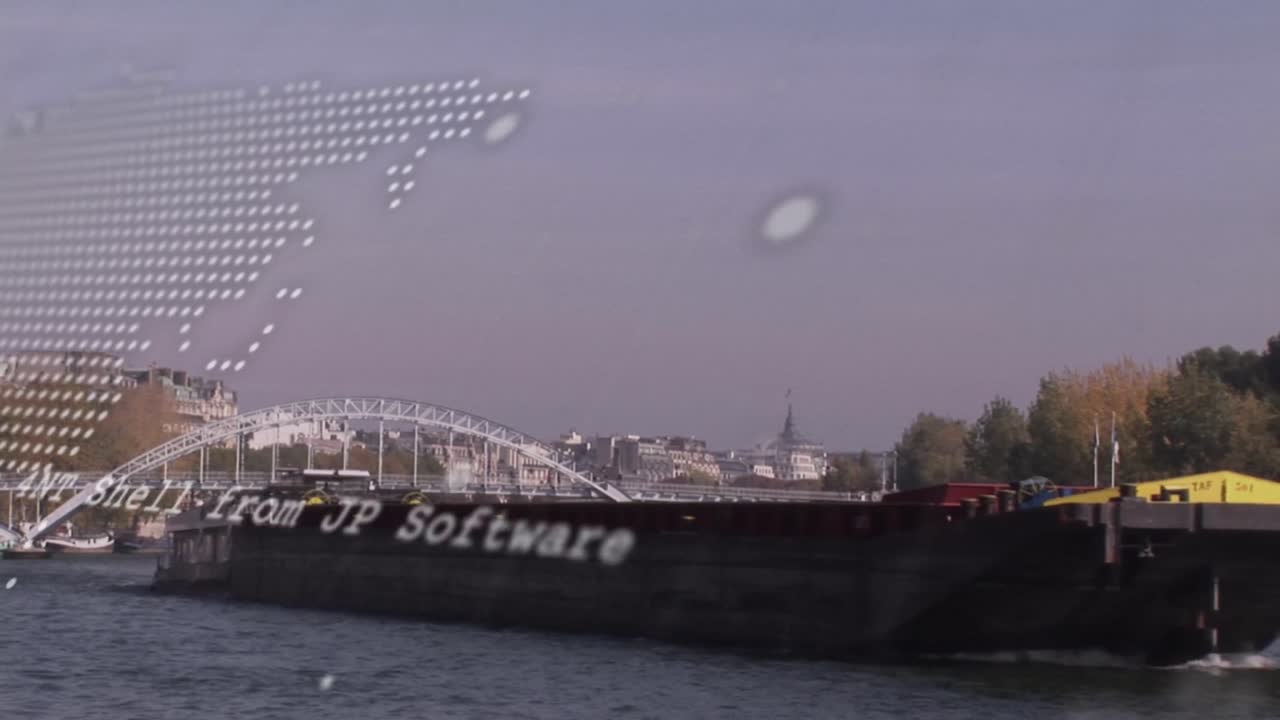 세계 지도의 애니메이션과 도시 풍경에 대한 데이터 처리