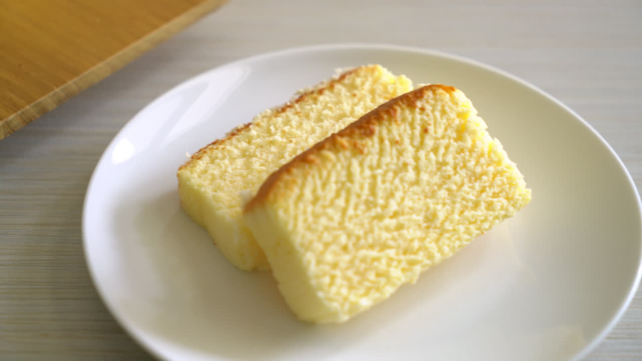 Let cheesecake i japansk stil