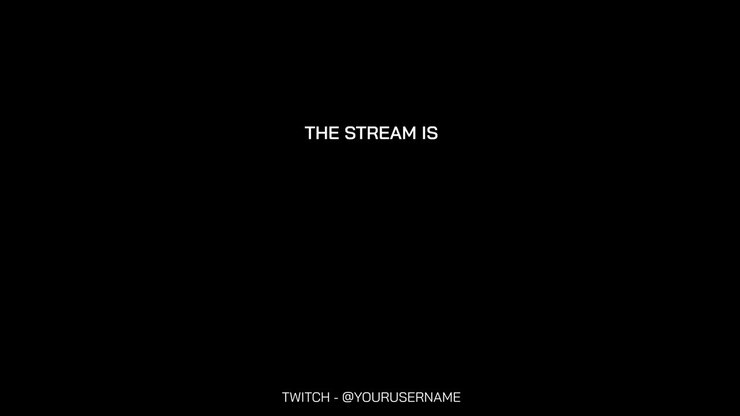 Live Stream Starting Soon