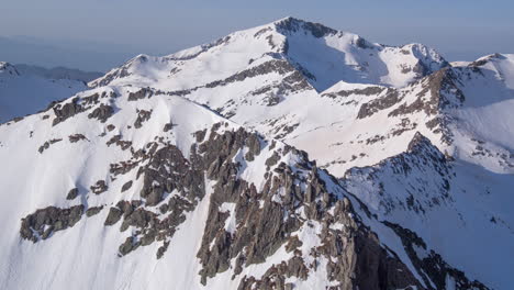 snowy mountain peaks