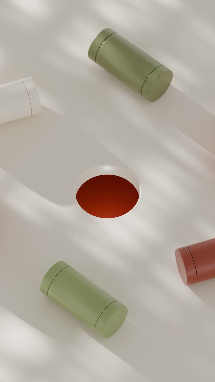 Colorful Cylinders Around a Hole