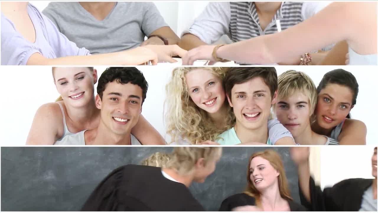 디플로마 를 통과 하는 십대 들 의 비디오