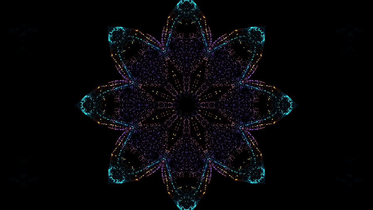 fondo de partículas brillantes