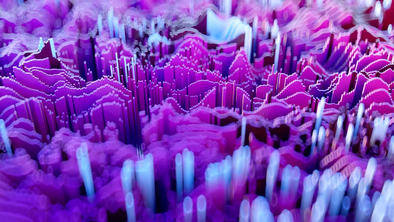 forma d'onda topografica astratta 4k.