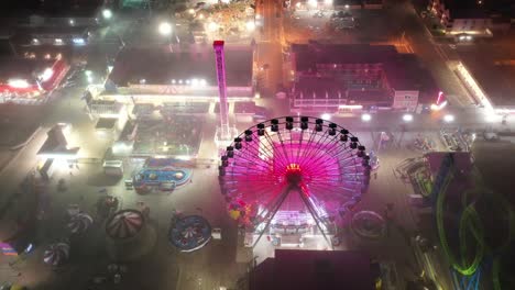 Seaside-Heights-Noria-Noche