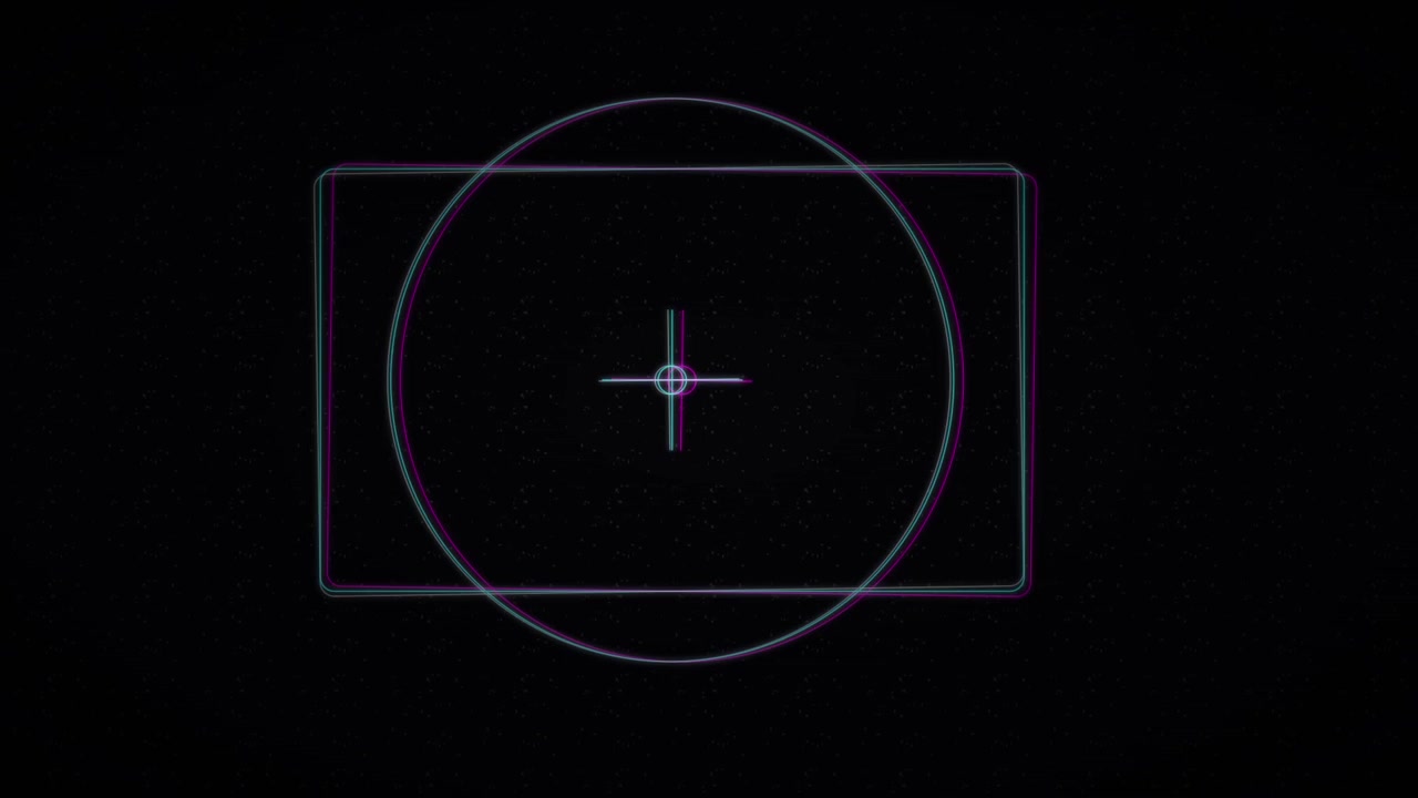 Superposición Abstracta de Visor de Cámara Digital con Efecto Glitch